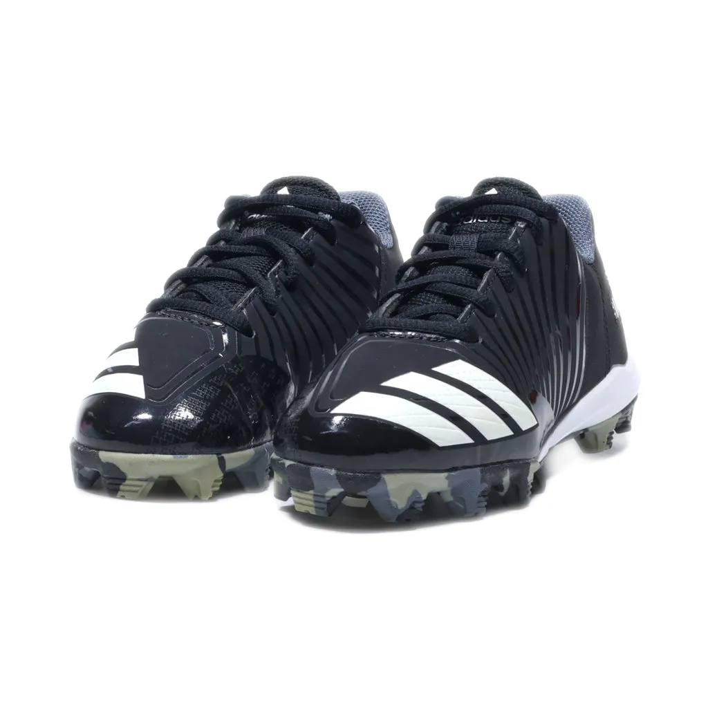 Adidas Icon Md Sport Shoes Leather Black Colour For Kids