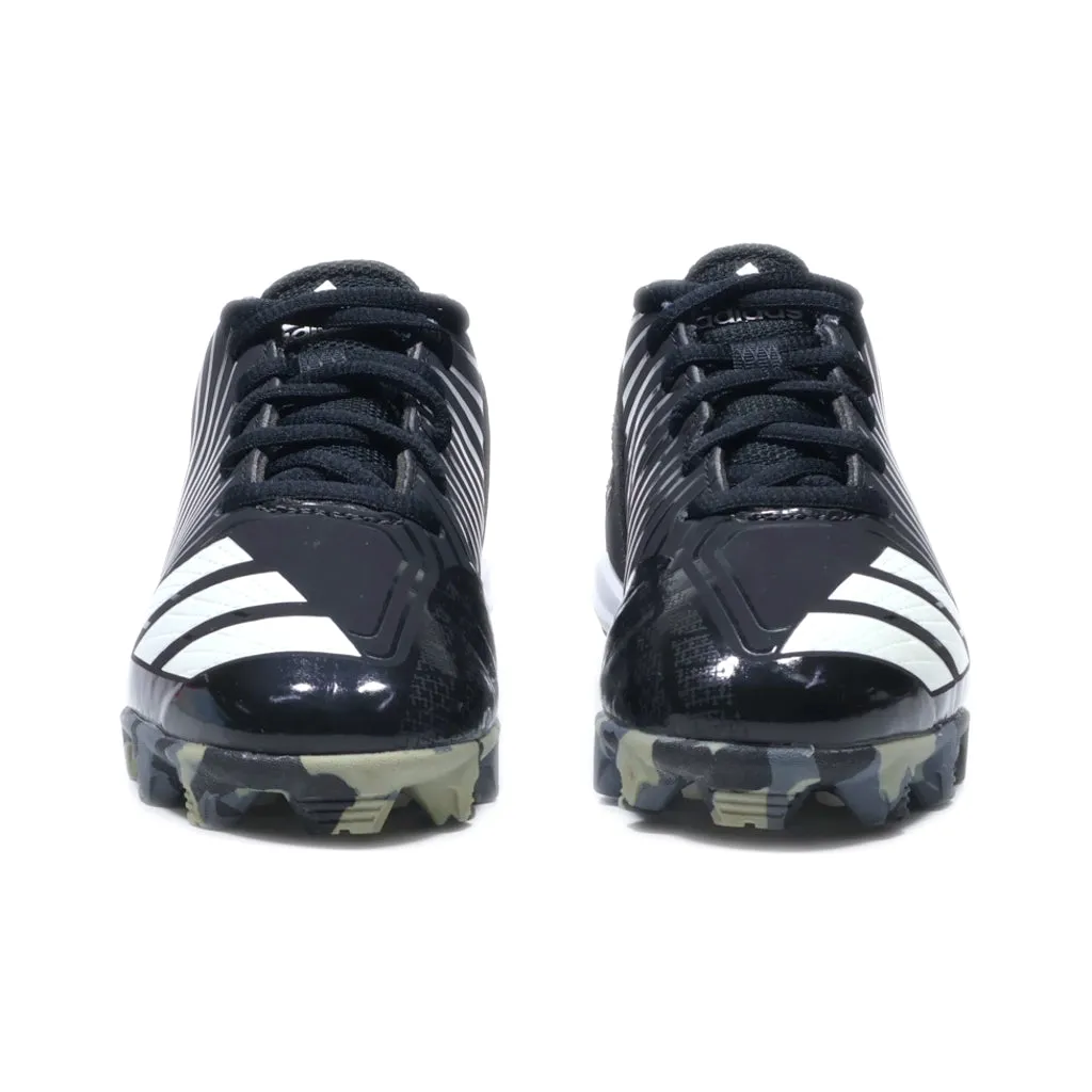 Adidas Icon Md Sport Shoes Leather Black Colour For Kids