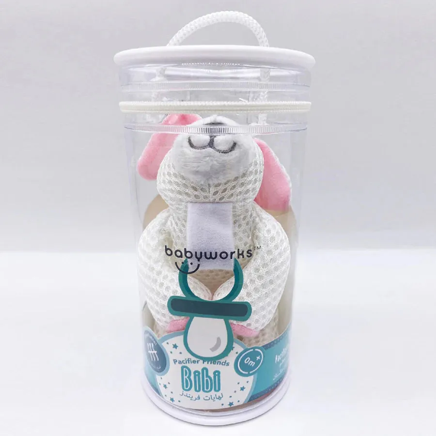 Baby Works Bibipals Bunny Breathable (Pink)