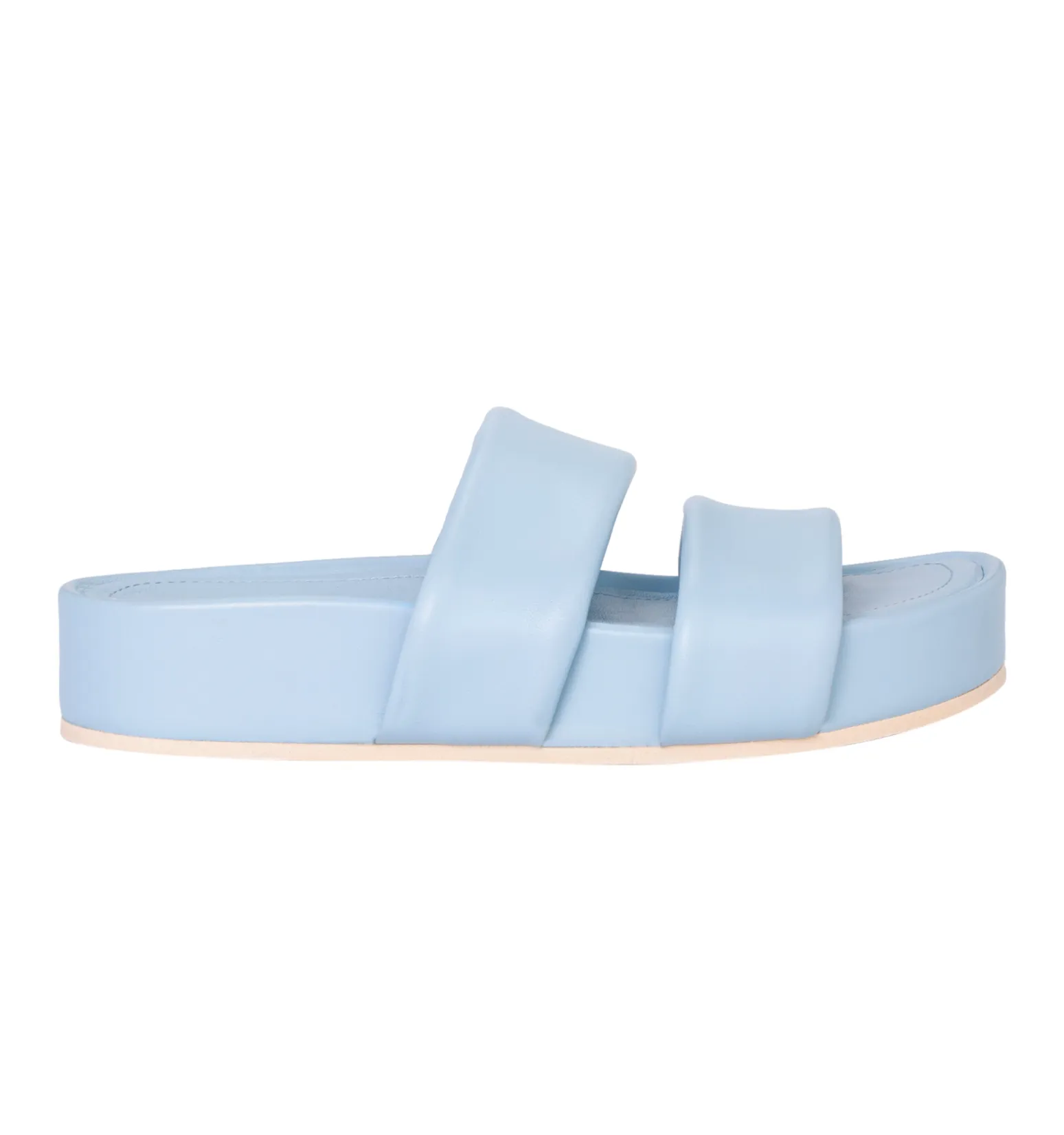 Hallie White Leather