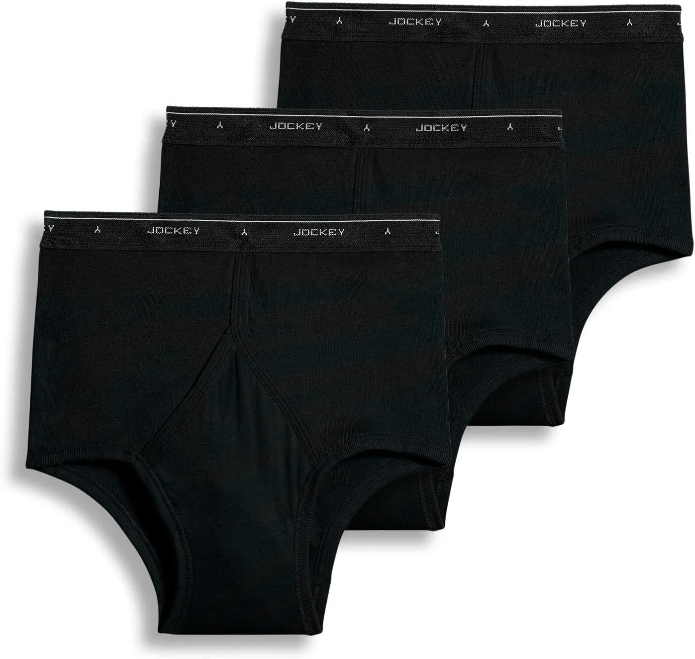 Jockey Mens Underwear Briefs - Classic Full Rise Design, Pack of 3 - Authentic Mens Underwear for Comfort and Quality