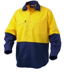 KingGee Mens Core Workcool 2-Spliced L/S Shirt