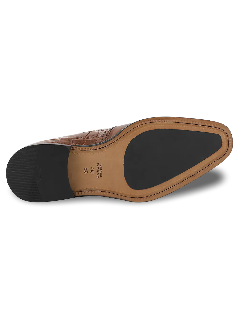 Lucas Monk Strap - Chestnut