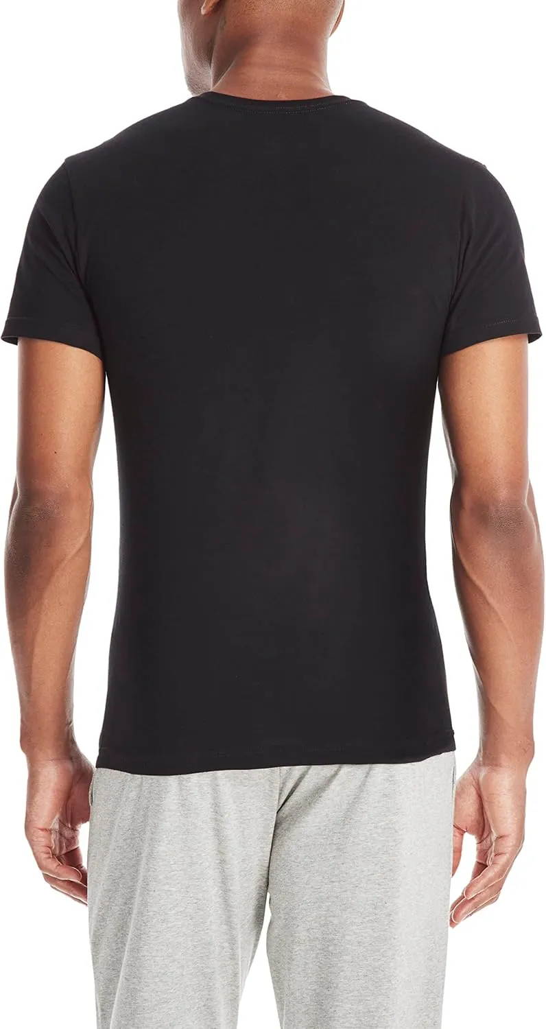 POLO RALPH LAUREN Men's Slim Fit Wicking Crew Undershirts 3-Pack