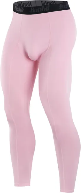 Runhit Men??s Compression Pants Running Tights Workout Leggings Athletic Base Layer Pants for Sports Yoga Basketball