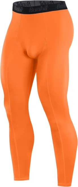 Runhit Men??s Compression Pants Running Tights Workout Leggings Athletic Base Layer Pants for Sports Yoga Basketball