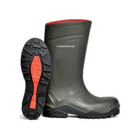 SWAMPMASTER PRO DEFENDER SAFETY WELLINGTON (GREEN)